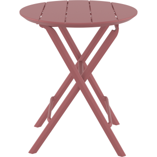 HELEN FOLDING TABLE Ø60 marsala Siesta
