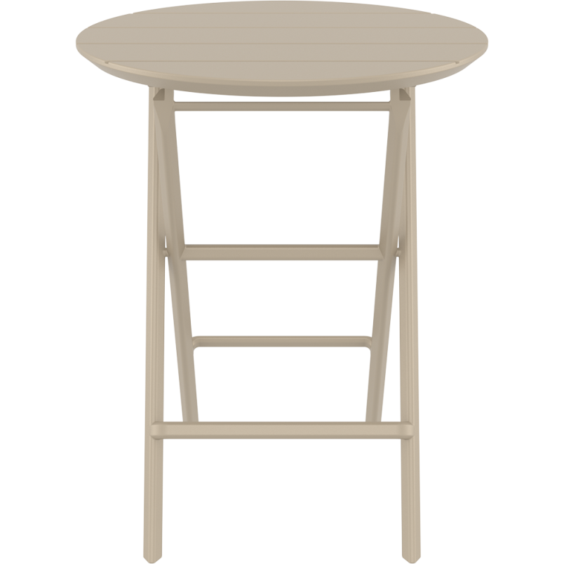 HELEN FOLDING TABLE Ø60 taupe Siesta