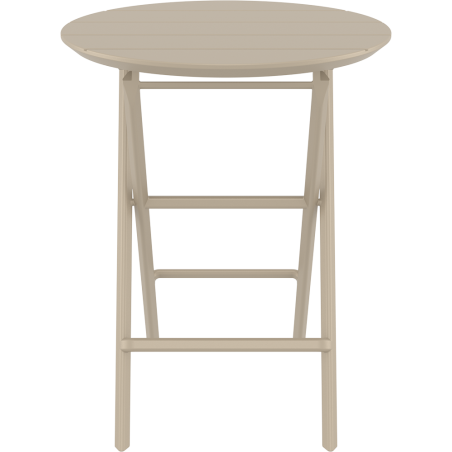 HELEN FOLDING TABLE Ø60 taupe Siesta