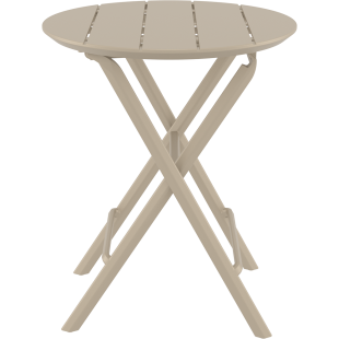 HELEN FOLDING TABLE Ø60 taupe Siesta