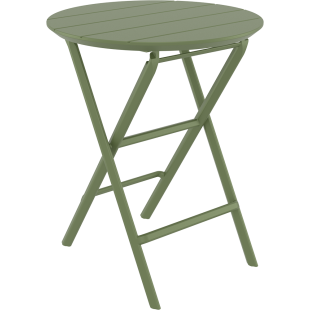 HELEN FOLDING TABLE Ø60 olive green Siesta