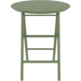 HELEN FOLDING TABLE Ø60 olive green Siesta