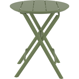 HELEN FOLDING TABLE Ø60 olive green Siesta