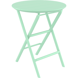 HELEN FOLDING TABLE Ø60 opaline green Siesta