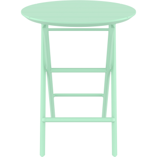 HELEN FOLDING TABLE Ø60 opaline green Siesta