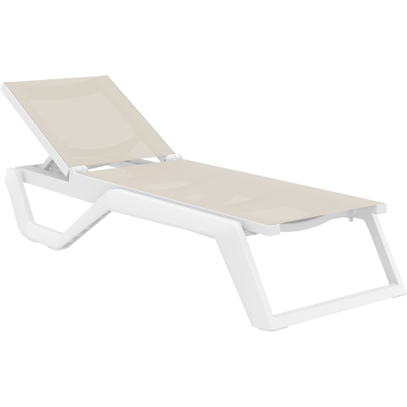 RIO PRO white/taupe Siesta