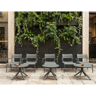 PARIS LOUNGE dark grey Siesta