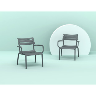 PARIS LOUNGE dark grey Siesta