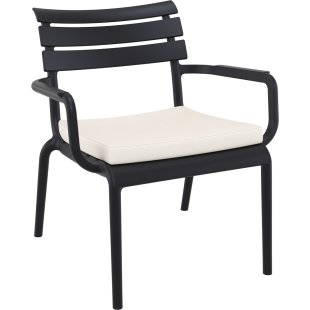 PARIS LOUNGE ARMCHAIR CUSHION white Siesta