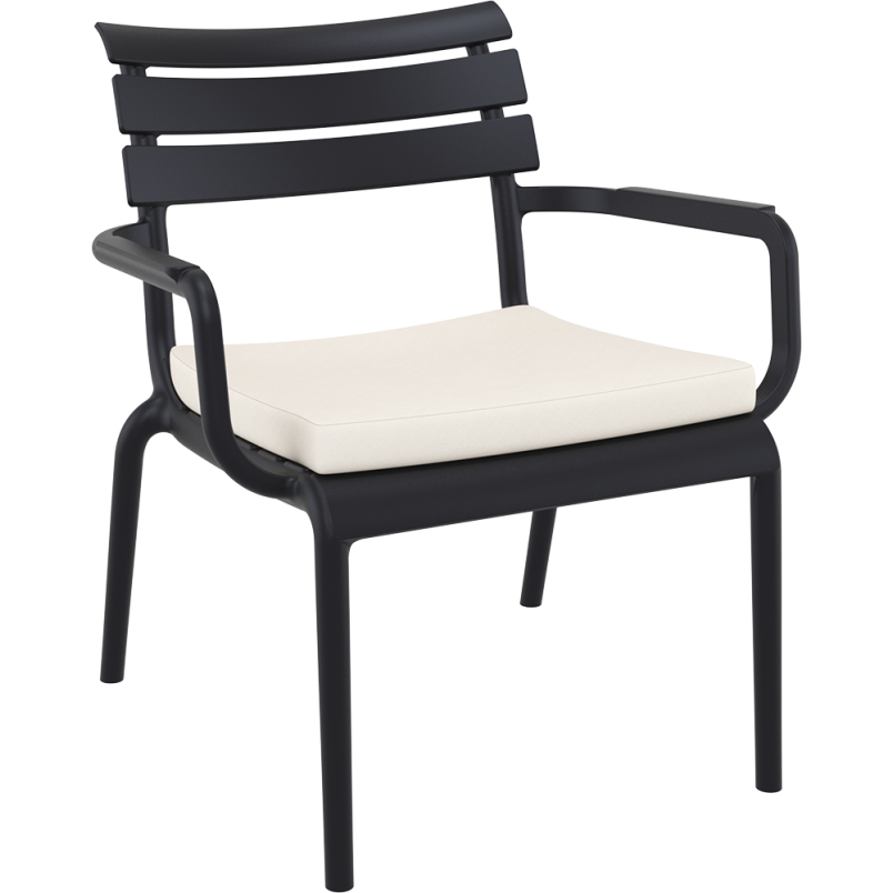 PARIS LOUNGE ARMCHAIR CUSHION white Siesta