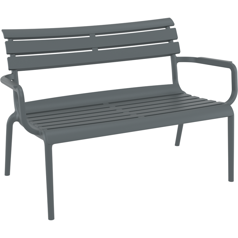 PARIS LOUNGE SOFA  ARMCHAIR dark grey Siesta