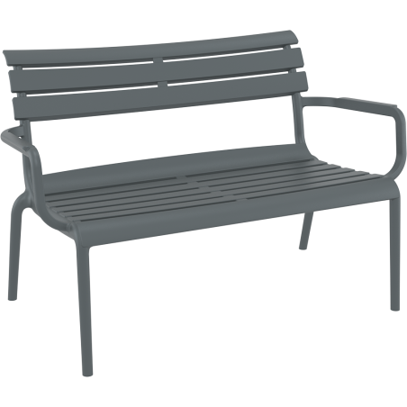 PARIS LOUNGE SOFA  ARMCHAIR dark grey Siesta
