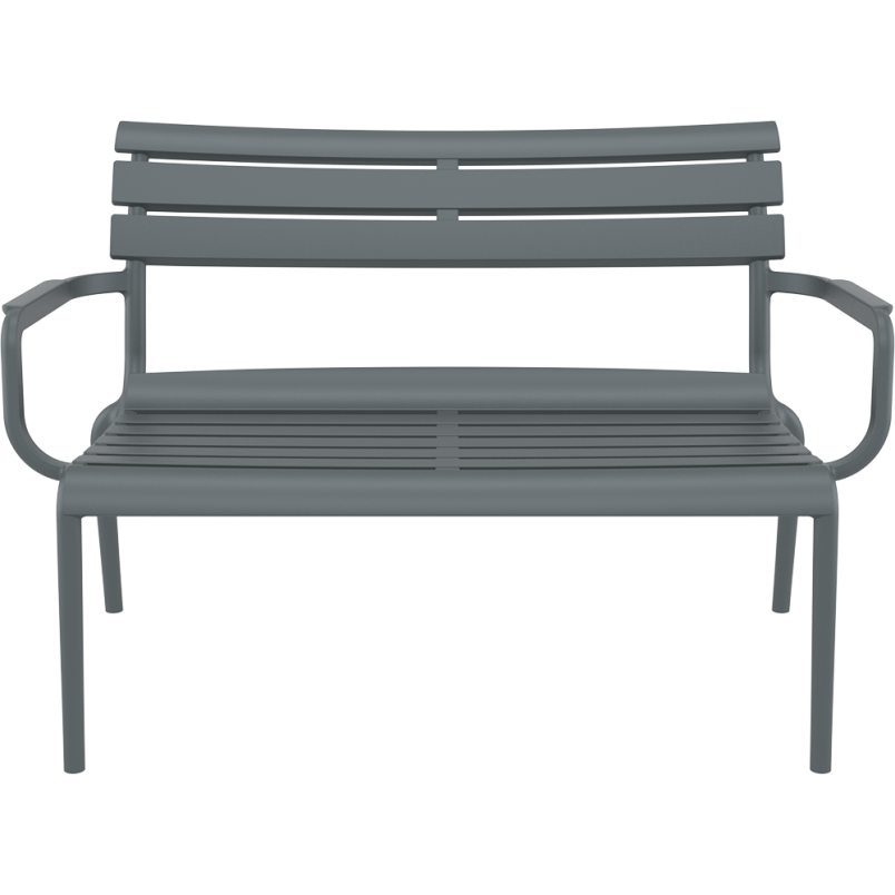 PARIS LOUNGE SOFA  ARMCHAIR dark grey Siesta