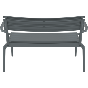 PARIS LOUNGE SOFA  ARMCHAIR dark grey Siesta