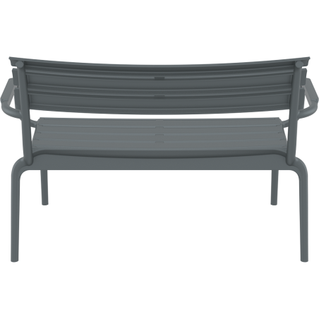 PARIS LOUNGE SOFA  ARMCHAIR dark grey Siesta