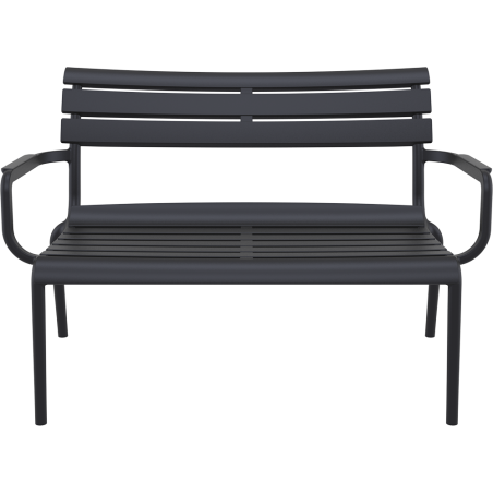PARIS LOUNGE SOFA  ARMCHAIR black Siesta