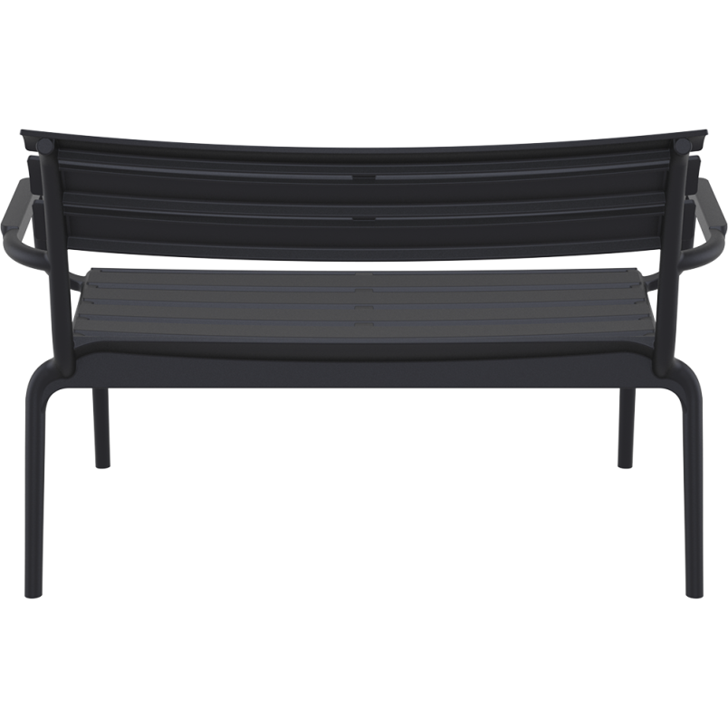 PARIS LOUNGE SOFA  ARMCHAIR black Siesta