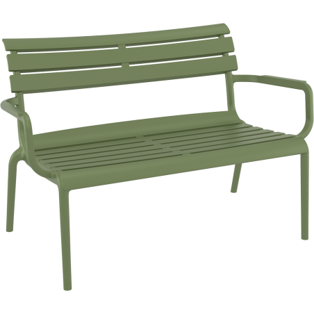 PARIS LOUNGE SOFA  ARMCHAIR olive green Siesta