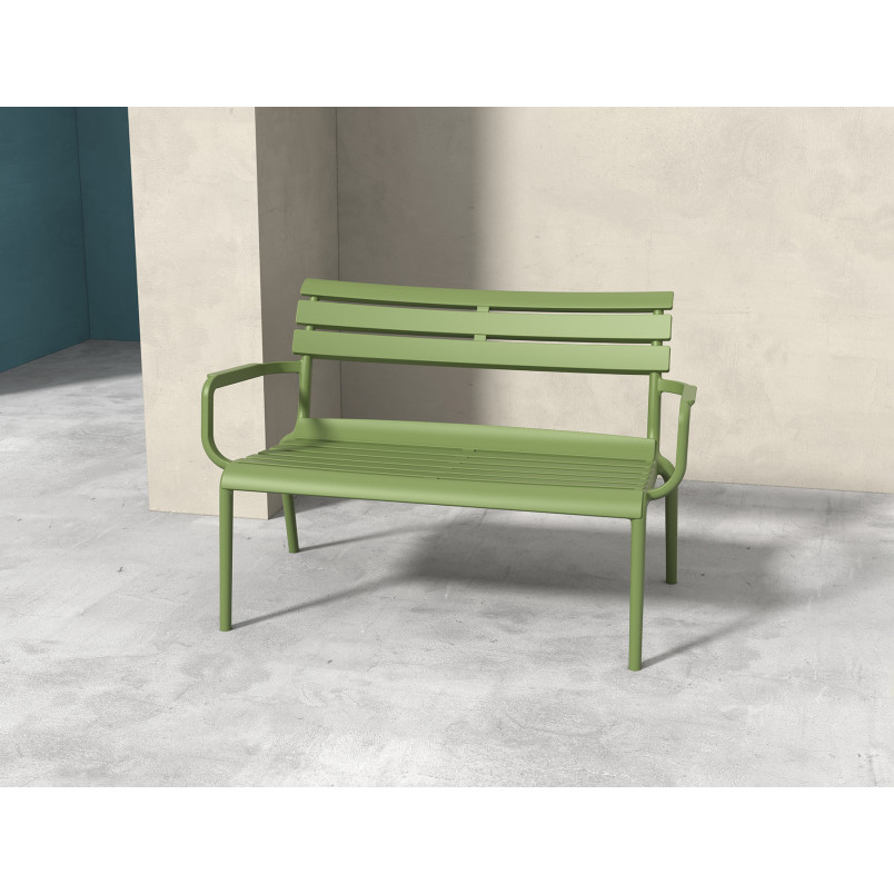 PARIS LOUNGE SOFA  ARMCHAIR olive green Siesta