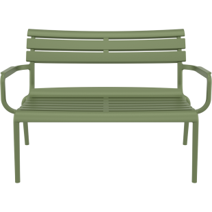 PARIS LOUNGE SOFA  ARMCHAIR olive green Siesta