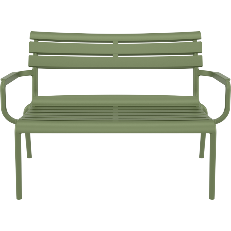 PARIS LOUNGE SOFA  ARMCHAIR olive green Siesta