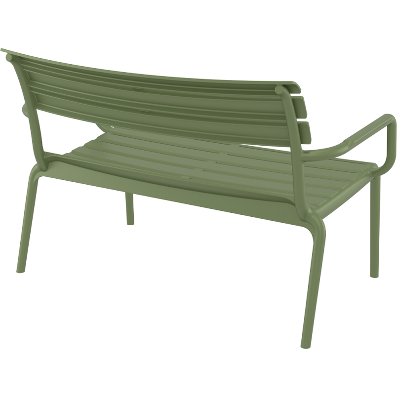 PARIS LOUNGE SOFA  ARMCHAIR olive green Siesta