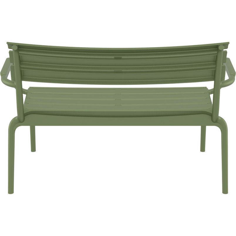 PARIS LOUNGE SOFA  ARMCHAIR olive green Siesta