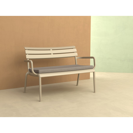 PARIS LOUNGE SOFA  ARMCHAIR taupe Siesta
