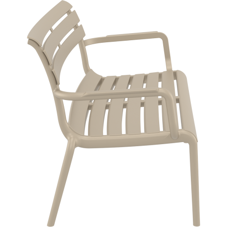 PARIS LOUNGE SOFA  ARMCHAIR taupe Siesta