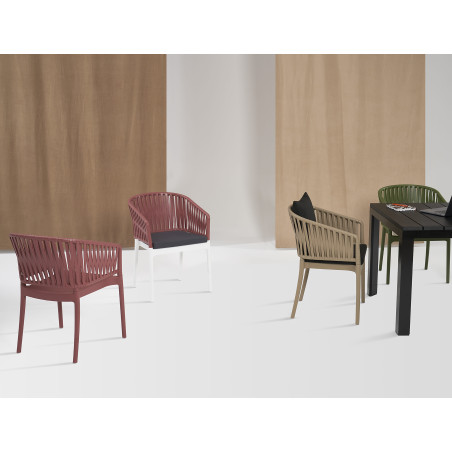 PORTOFINO ARMCHAIR marsala Siesta
