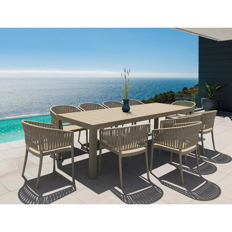 PORTOFINO ARMCHAIR taupe Siesta