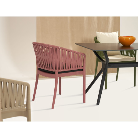 PORTOFINO ARMCHAIR taupe Siesta