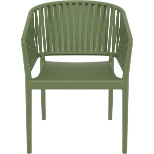 PORTOFINO ARMCHAIR olive green Siesta