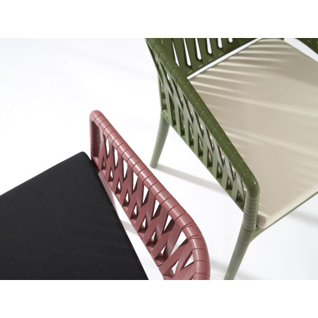 PORTOFINO ARMCHAIR olive green Siesta