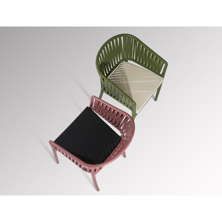PORTOFINO ARMCHAIR olive green Siesta