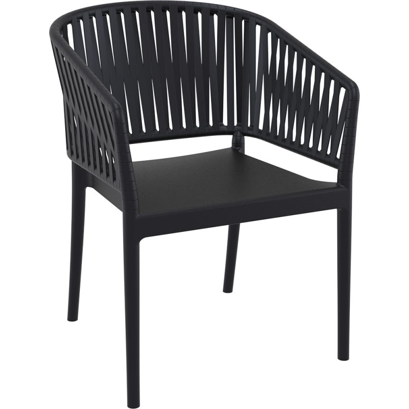 PORTOFINO ARMCHAIR black Siesta