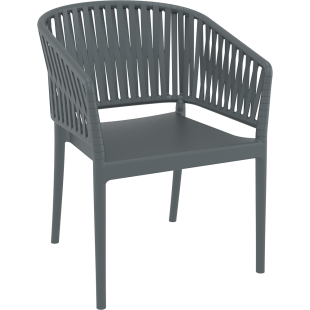 PORTOFINO ARMCHAIR dark grey Siesta