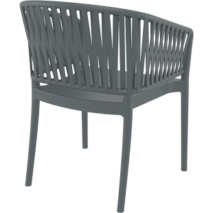 PORTOFINO ARMCHAIR dark grey Siesta
