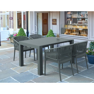 PORTOFINO ARMCHAIR dark grey Siesta
