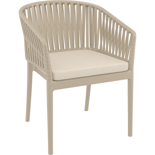 PORTOFINO ARMCHAIR SEAT CUSHION beige Siesta