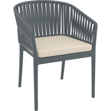 PORTOFINO ARMCHAIR SEAT CUSHION beige Siesta