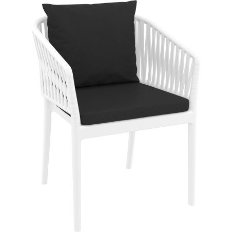 PORTOFINO ARMCHAIR BACKREST CUSHION black Siesta