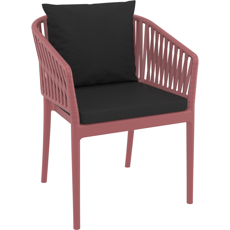 PORTOFINO ARMCHAIR BACKREST CUSHION black Siesta