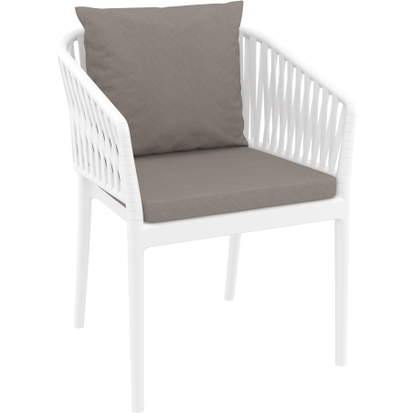 PORTOFINO ARMCHAIR BACKREST CUSHION light brown Siesta