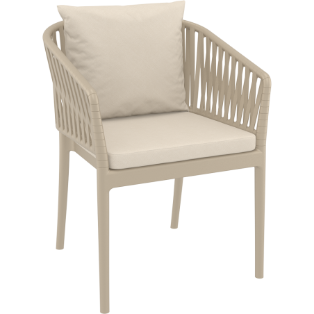 PORTOFINO ARMCHAIR BACKREST CUSHION beige Siesta