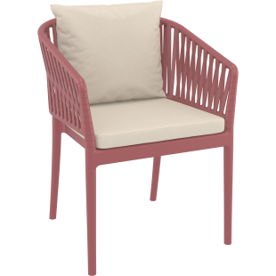 PORTOFINO ARMCHAIR BACKREST CUSHION beige Siesta