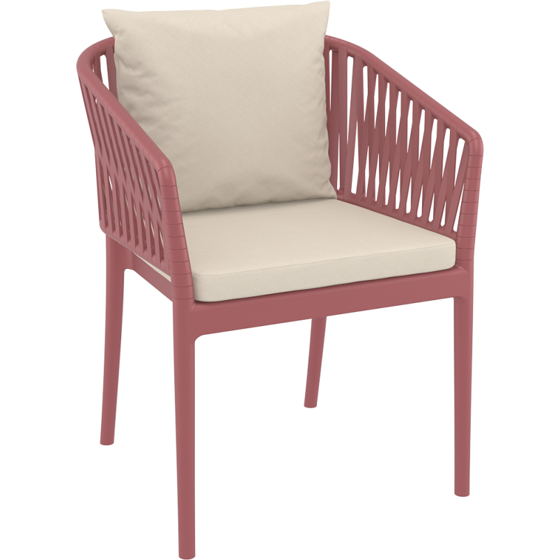 PORTOFINO ARMCHAIR BACKREST CUSHION beige Siesta