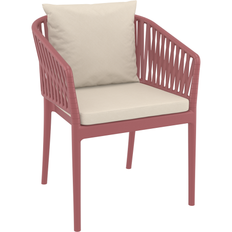 PORTOFINO ARMCHAIR BACKREST CUSHION beige Siesta