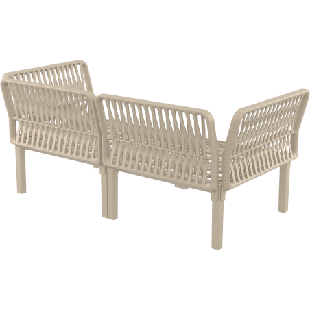 PORTOFINO SET Z PODUSZKAMI taupe Siesta