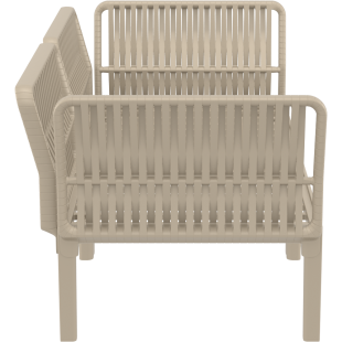 PORTOFINO SET Z PODUSZKAMI taupe Siesta